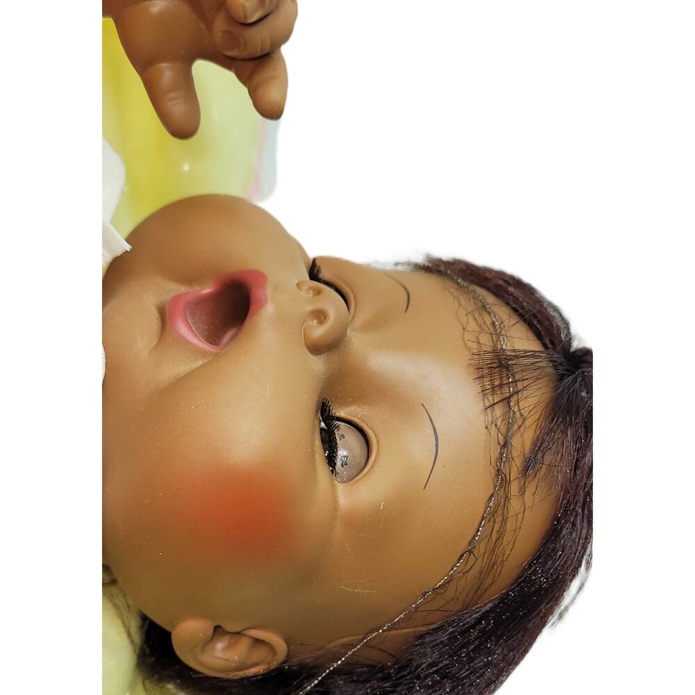 Rare Life Size 60's Vintage African American Thirstee Baby Doll ~ Drinks & Wets - Picture 9 of 16